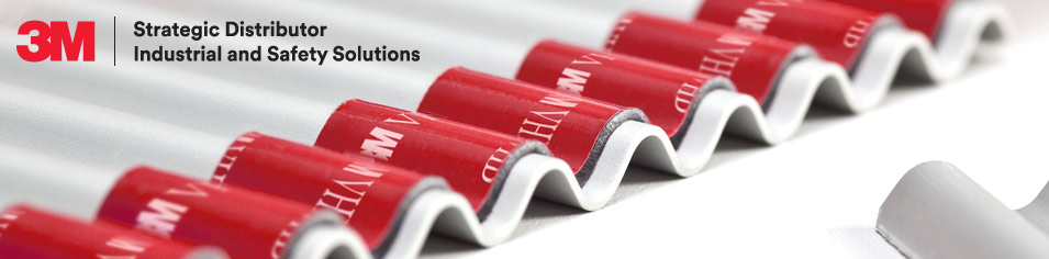 Photo of 3M VHB Tape applied to a wavy surface.