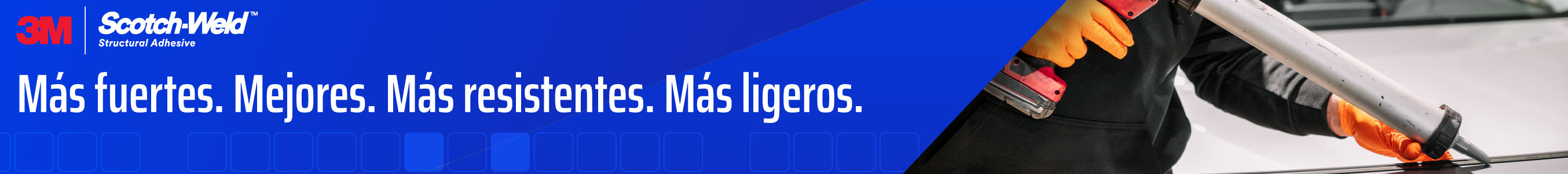 application of scotch-weld adhesives from application gun