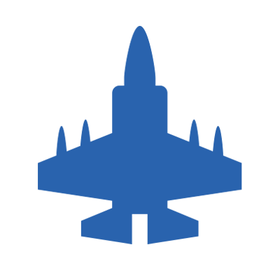 Aerospace market icon
