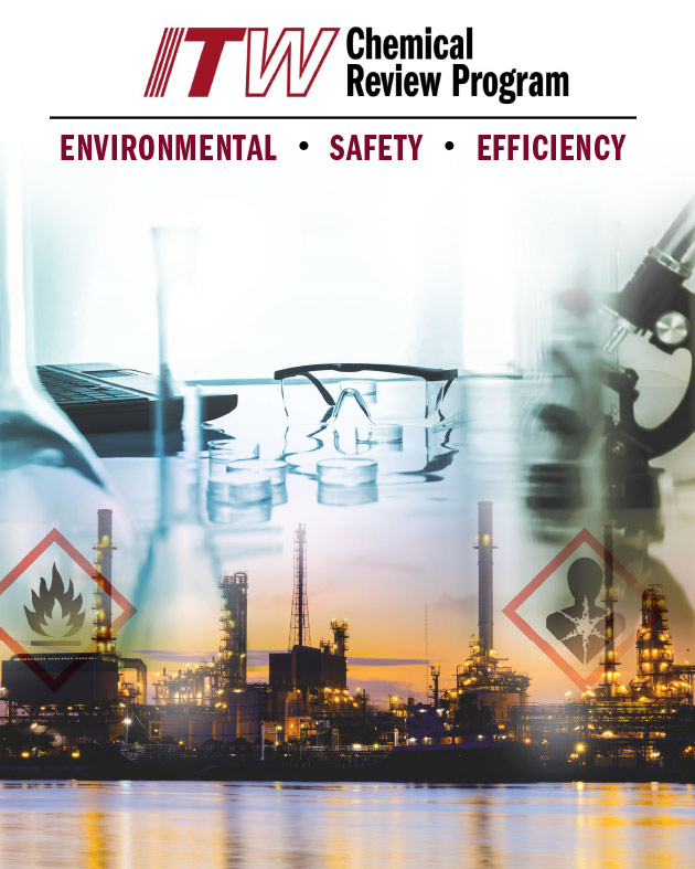 Flyer for the ITW Chemical Review Program