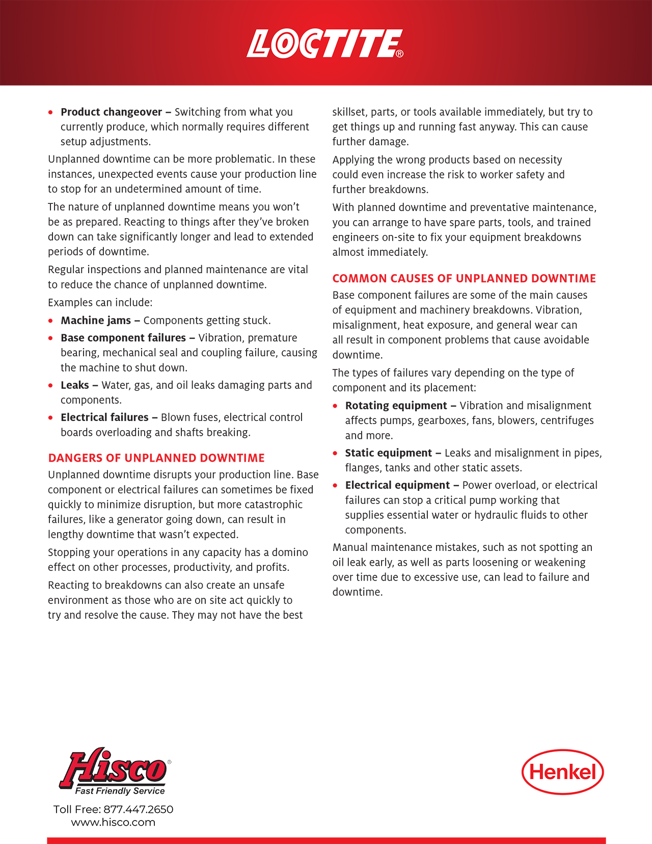 Impact of Unplanned Downtime in Industrial Manufacturing p3