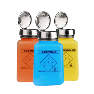 ESD-safe pump dispensers