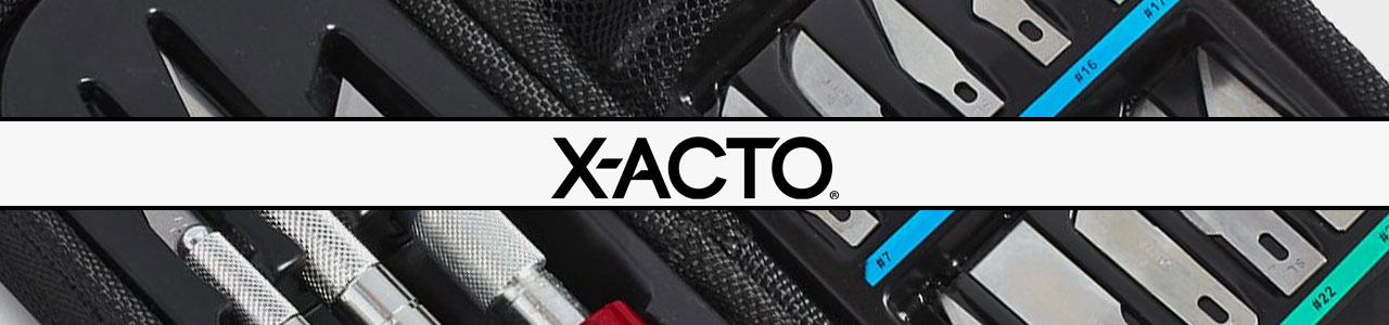 X-Acto sharp tools banner