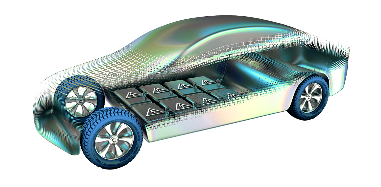Electric Vehicle Illustration