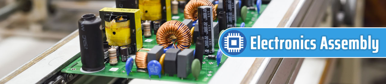 header with circuit boards