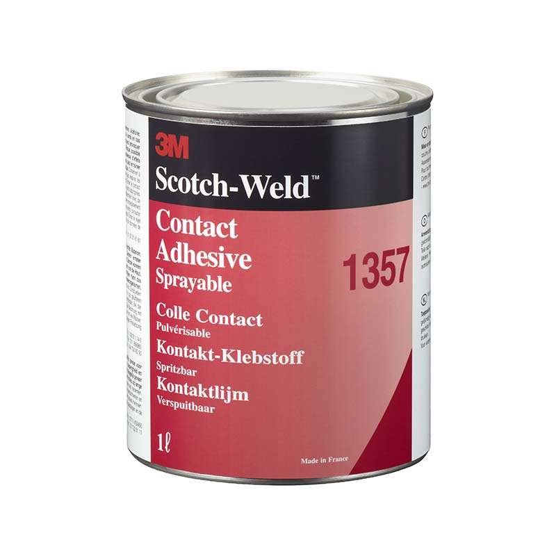 3M™ Scotch-Weld™ Neoprene High Performance Contact Adhesive EC-1357, 1 qt, 12 Can/Case
