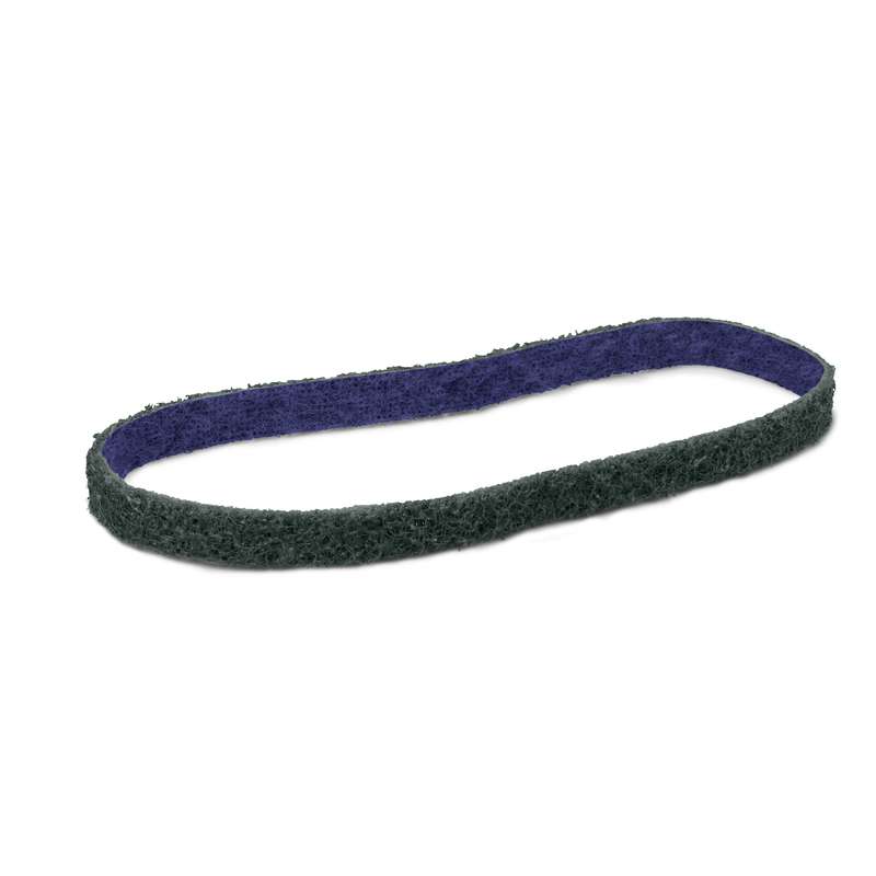 Scotch-Brite™ Durable Flex Belt, DF-BL, A/O Fine, 1/2in x 72in