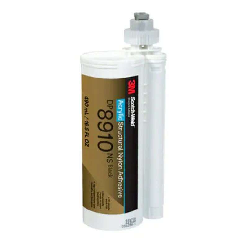 3M™ Scotch-Weld™ Nylon Bonder Structural Adhesive DP8910NS, Black, 490ml Duo-Pak, 6/Case