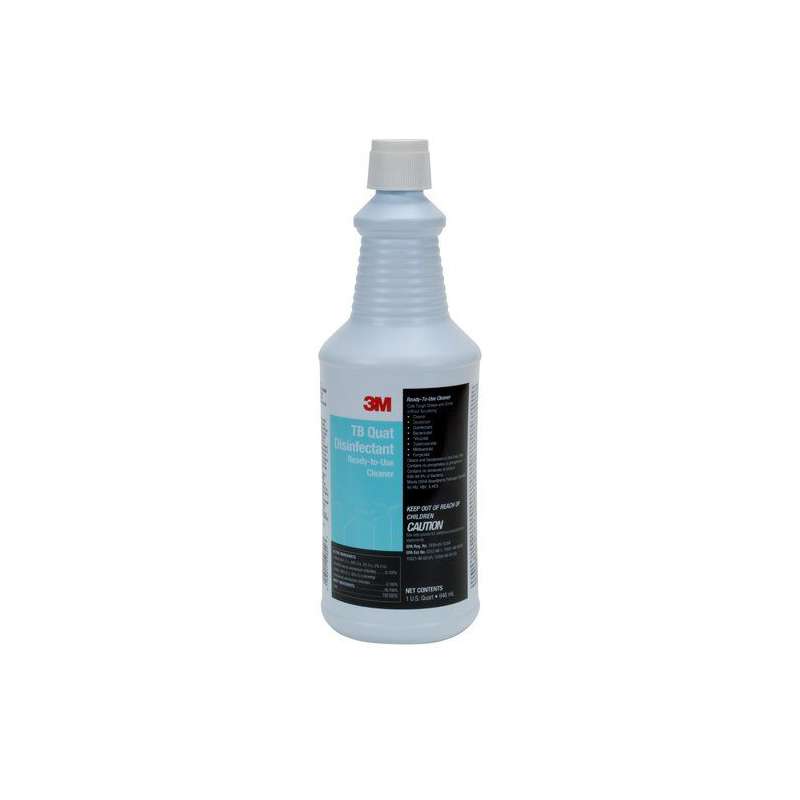 3M™ TB Quat Disinfectant Ready-To-Use Cleaner, Quart Bottle, 12 per Case