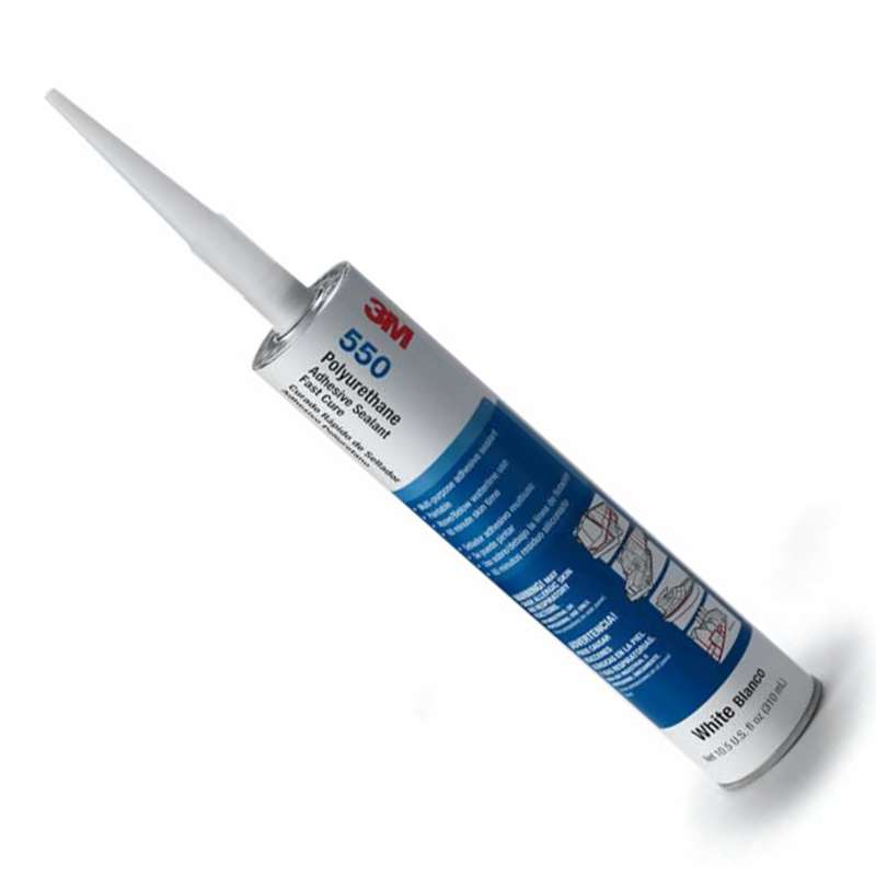 3M™ Polyurethane Adhesive Sealant 550FC Fast Cure, Gray, 310 mL Cartridge, 12/Case