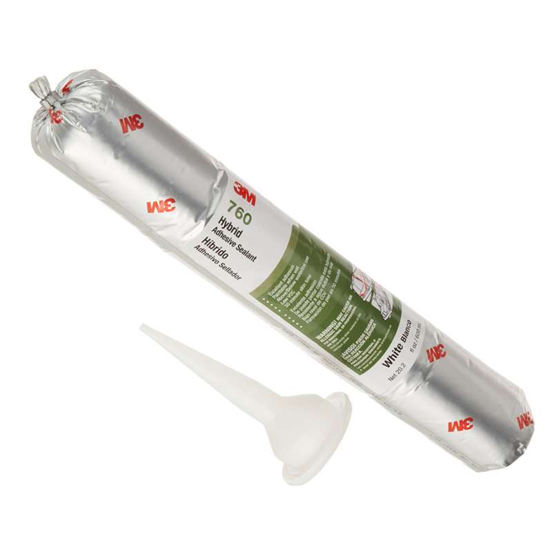 3M™ Adhesive Sealant 760 UV, White, 290 mL Cartridge, 12/Case