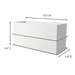 Command™ Wall and Cabinet Organizer, Satin Nickel, BATH37-SN-ES