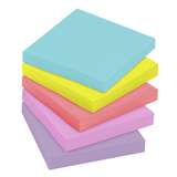 Post-it® Super Sticky Notes 654-12SSMIA, 3 in x 3 in (76 mm x 76 mm), Supernova Neons, 12 Pads/Pack, 90 Sheets/Pad redirect to product page