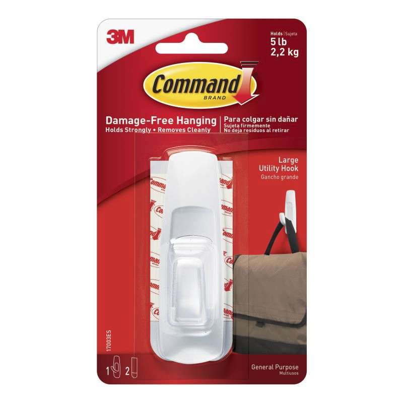 Command™ Large Utility Hook Clipstrip 17003CS