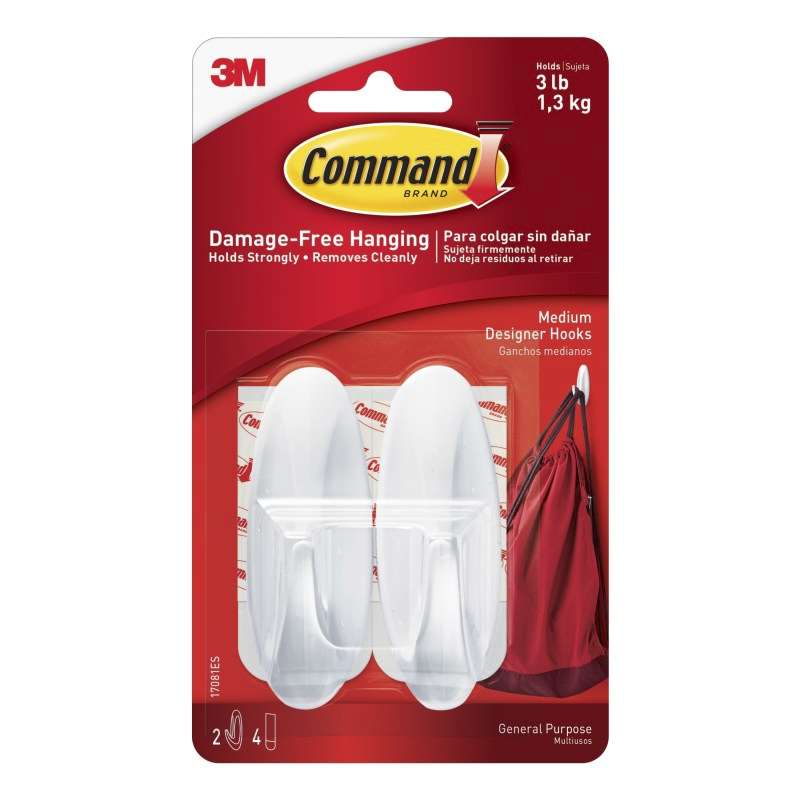 Command™ Medium Designer Hook Clipstrip 17081CS