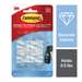 Command™ Clear Mini Hooks Clipstrip 17006CLR-CS