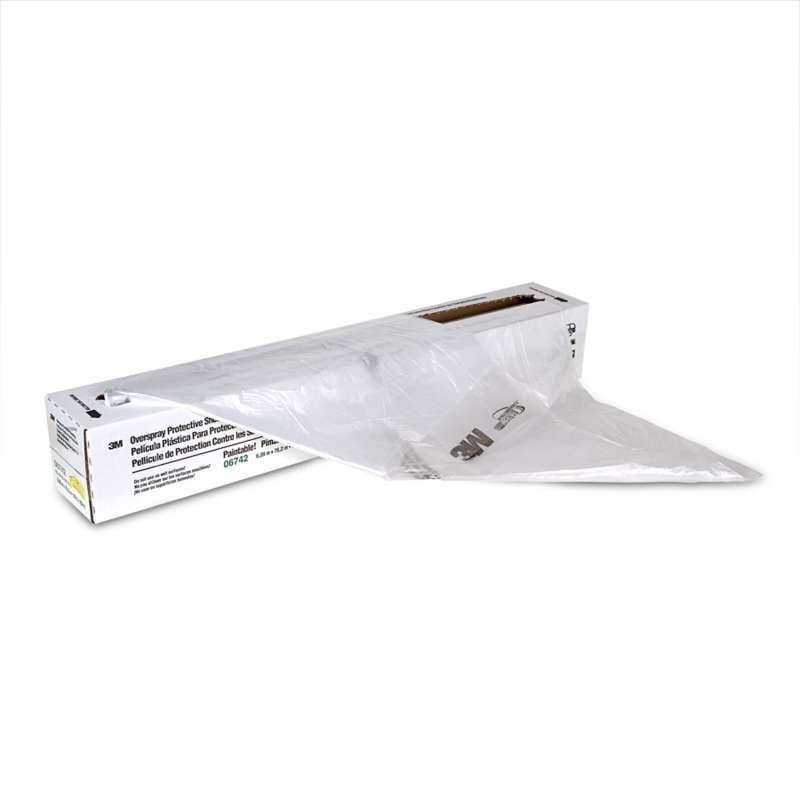 3M™ Overspray Protective Sheeting, 06742, 20 ft x 250 ft, 1 per case