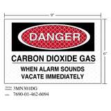 3M™ Diamond Grade™ Fire Fighting Sign 3MN301DG, "DANGER…IMMED", 9 in x 6 in, 10/Package redirect to product page