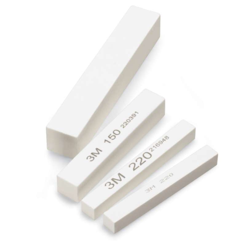 3M™ Diamond and CBN Wheels and Tools, DRESSING STICK, 1/2X1/2X3 D320 GRIT, GREY - MMMF35760