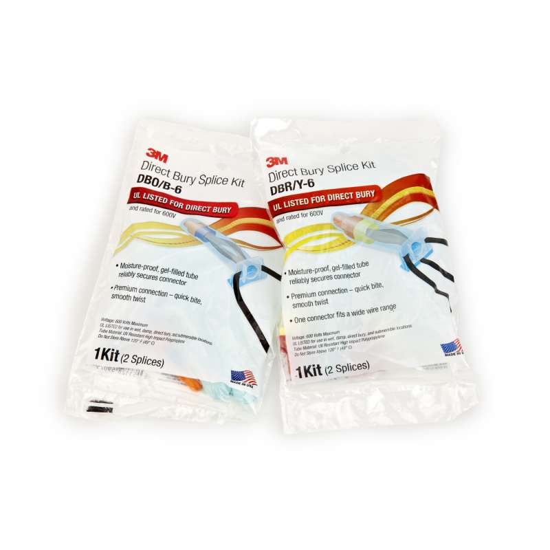 3M™ Direct Bury Splice Kit DBR/Y-6(KIT), 18-10 AWG, 25/Case