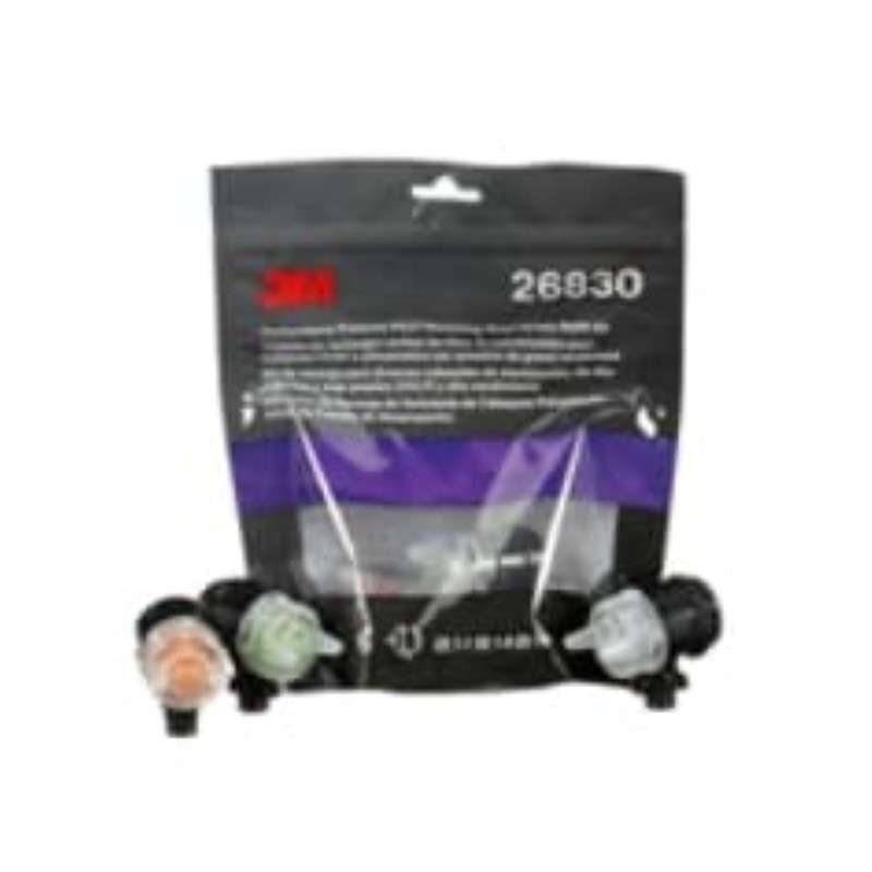 3M™ Performance Pressure HVLP Atomizing Head Refill Kit, 26830, Variety Kit, 5 kits per case