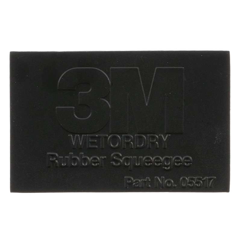 3M™ Wetordry™ Rubber Squeegee, 05517, 2-3/4 in x 4 1/4 in, 50 per case