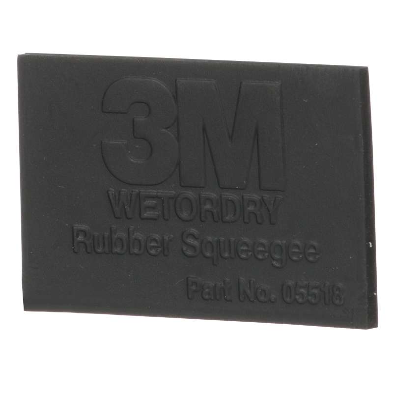 3M™ Wetordry™ Rubber Squeegee, 05518, 2 in x 3 in, 50 per case