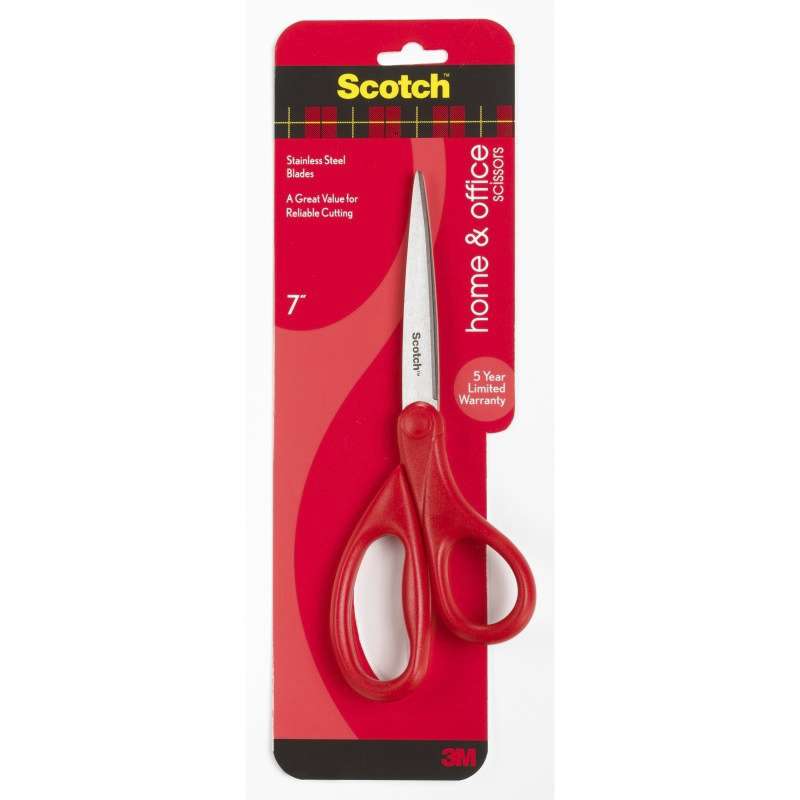 Scotch™ Home & Office Scissors 1407 7 in, 6/inner, 6 inners/cs, 36/1