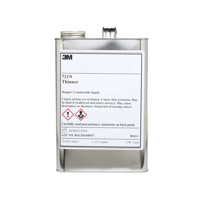 3M™ Process Color "N" Thinner 711, 1 Gallon Container