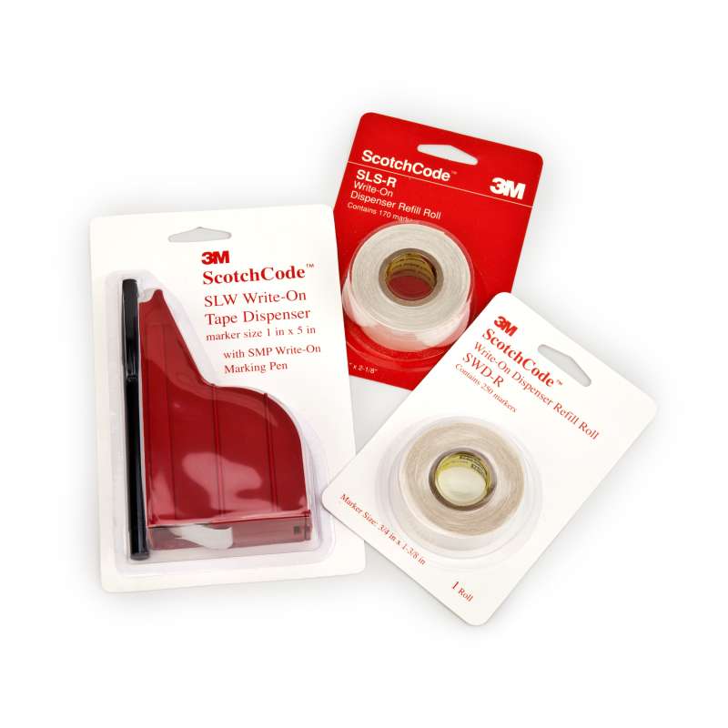 3M™ ScotchCode™ Refill Roll SWD-R, 0.75 in x 1.375 in, 10/Case