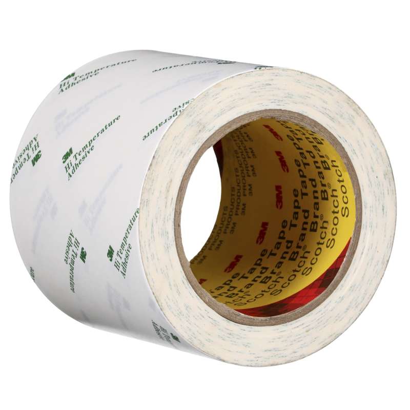 3M™ Ultra High Temperature Double Coated Tape 9077, 500 mm x 100 m, 1 roll per case