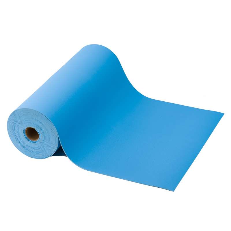 SpecMat-H ESD-Safe Single-Layer Vinyl Worktop Mat, Light Blue, 24" x 48" x .10"