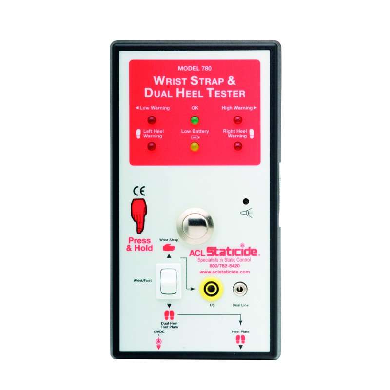 Economy Combo Wrist Strap & Dual Heel Tester with Stand