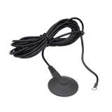 Low Profile ESD Mat Grounding Cord with 10mm Male Snap, 10' Length redirect to product page