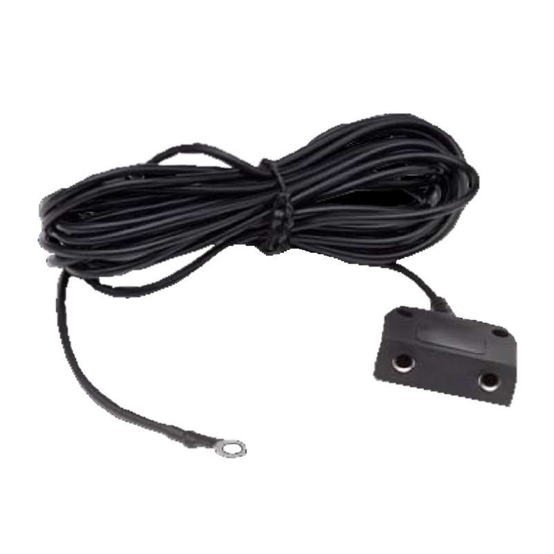Dual Common Point Ground Cord with 10mm Male Snap, 15' Length