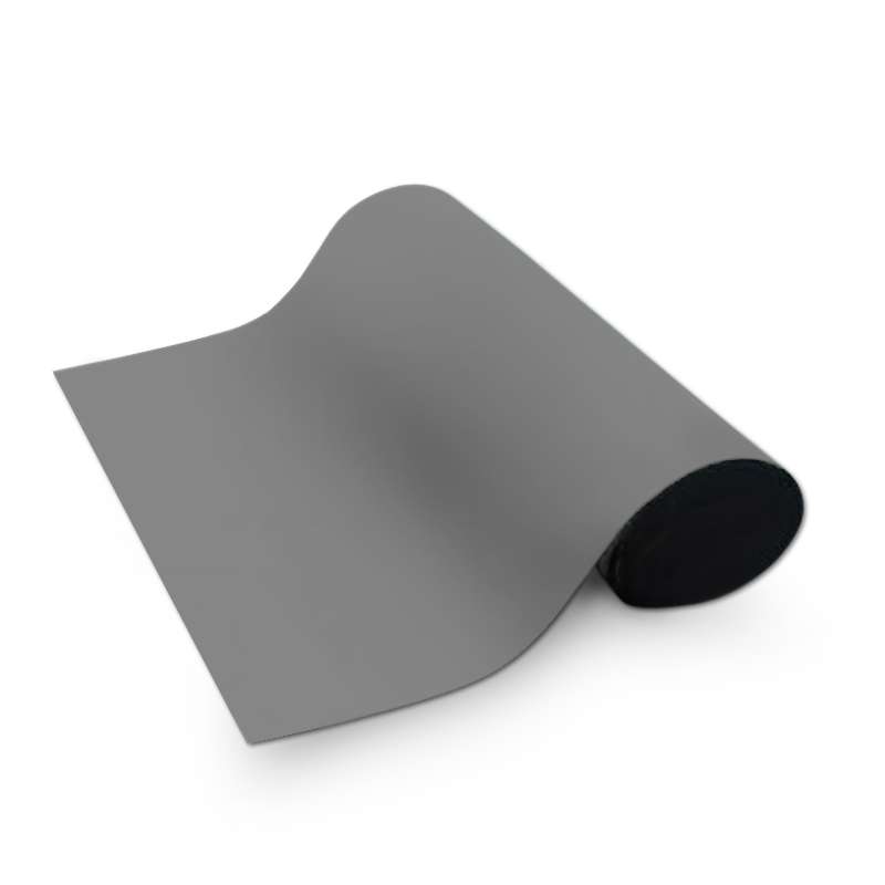 Dualmat™ 2-Layer Diss/Cond Rubber Matting Roll without a Ground Cord or Snaps, Dark Grey/Black, 30" x 40' x .080"