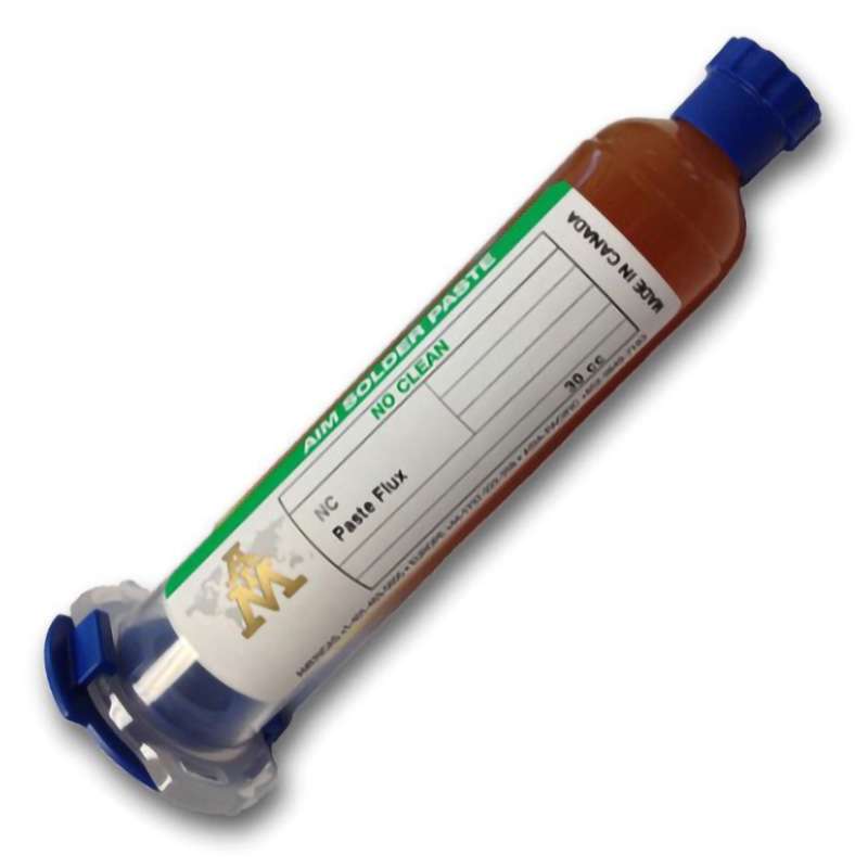 Soldering Flux Paste, No-Clean, 10cc Syringe