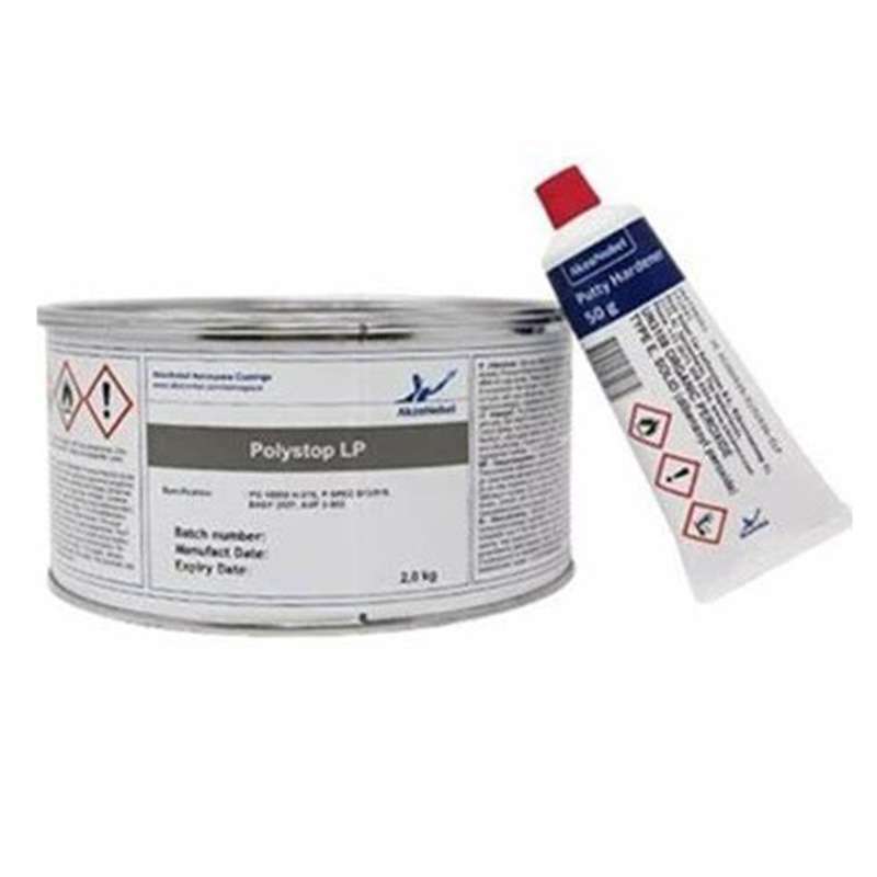 Polystop LP Polyester Filler Putty Set, 2KG