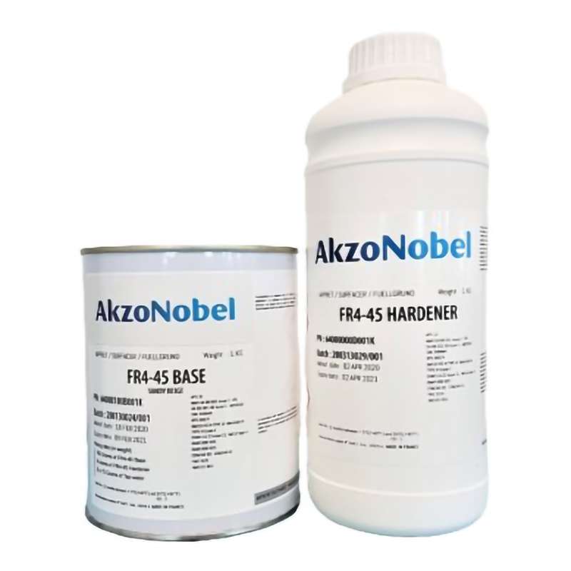 FR4-45 Fire Retardant Surfacer Hardener for Cabin Interiors, 250g (requires base)