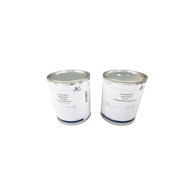 10P4-3NF Structural Corrosion and Chemical Resistant Epoxy Primer w/ EC-117 Curing Solution, Yellow, 2 Gallon Kit