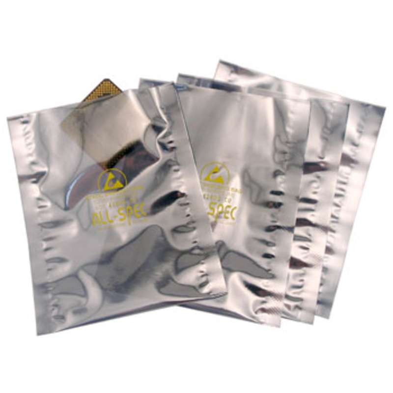 Open Top Metal-In Static Shielding Bag, 18 x 18", 100 per Package