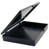 Hinged Conductive Plastic Box, 4-5/8 x 3-1/2 x 3/4" redirect to product page
