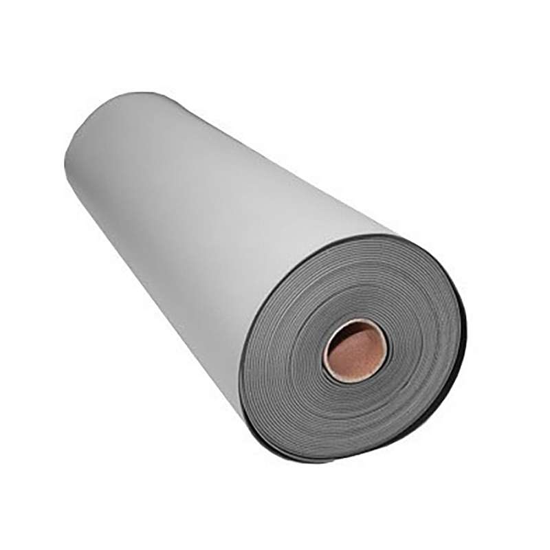 2-Layer Diss/Cond Smooth Heavy Duty Rubber Matting Roll, Gray, 30" x 50' x .080" (Hardware Not Included)