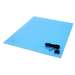 2-Layer Diss/Cond Smooth Heavy Duty Rubber Worktop Cut Mat, Blue, 36" x 72" x .080" (Hardware Included)