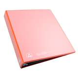ESD-Safe 3-Ring Binder with 1" Ring Size and Clear View Dissipative Outside Pocket, Orange redirect to product page