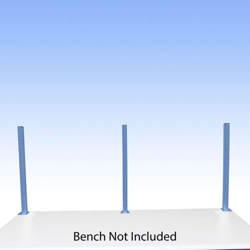 Work Surface Mounted Uprights for 96" and 120" All-Spec Heavy-Duty Benches