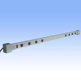 Adjustable Aluminum Power Strip with 8 Outlets for All-Spec Heavy Duty 120" Chemical Resistant Benches, Grey redirect to product page