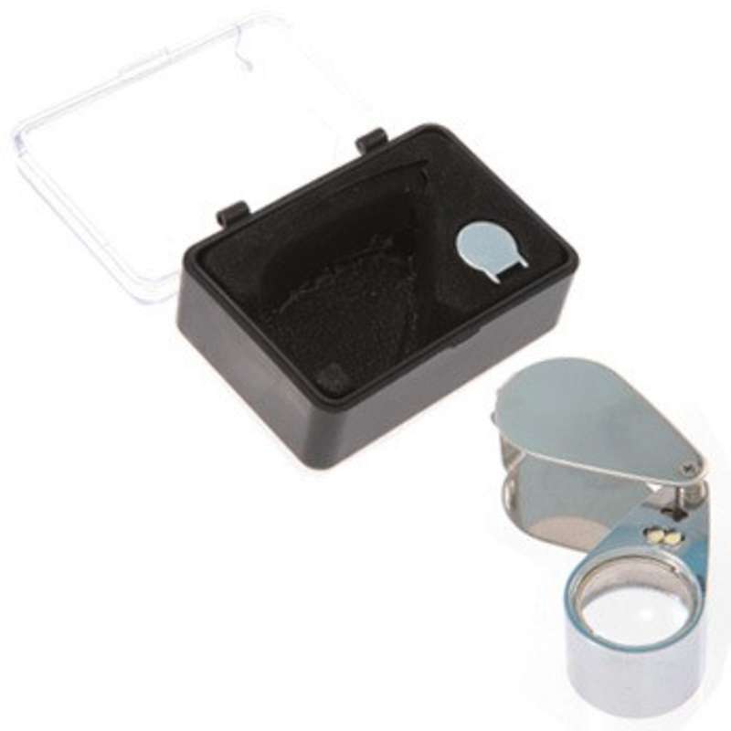 Multi-Purpose LED Eye Loupe with 30X Magnification and 21mm Lens Diameter