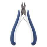 Tapered Head Small Semi-Flush High Precision Cutters with Ergonomic Handles, 4-7/8" Long redirect to product page