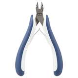 Tapered Relieved Head Small Full Flush High Precision Cutters with Ergonomic Handles, 4-7/8" Long redirect to product page